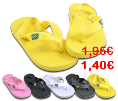 Lot de 30 paires de tongs BABY