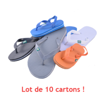 Tongs - Lot de 10 cartons 10%